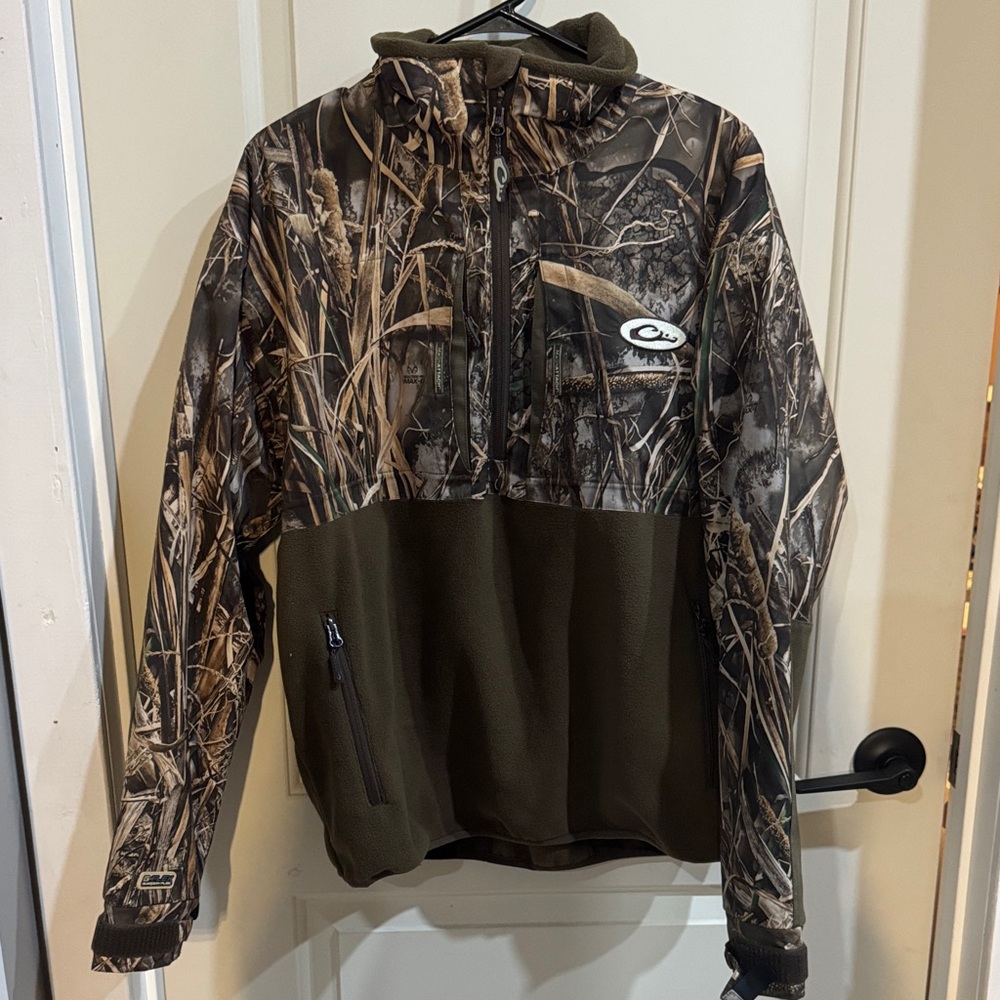 Drake Waterfowl RealTree Max 7 half-zip NWOT (never worn)